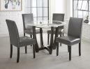 Verano - 5 Piece Dining Set - Dark Gray