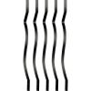 VEVOR Deck Balusters, 61 Pack Metal Deck Spindles, 29.5"x1" Staircase Baluster with Screws, Aluminum Alloy Deck Railing for Wood and Composite Deck, S
