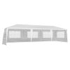 10*30FT Wedding Tent with 5 Removable Sidewalls,Outdoor Use for Party,Wedding,Marketplace