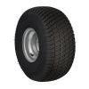 VEVOR Lawn Mower Tires with Rim, 20x8-8" Tubeless Tractor Tires, 2-Pack Tire and Wheel Assembly, S-Turf Pneumatic Tires with 3.5" Offset Hub and 3/4"