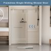 5/16" (8mm) Clear Tempered Glass with Explosion-Proof Film, 24D210-60BN
