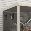 Outsunny 10' x 10' Pop Up Canopy Tent with Netting, Instant Screen House Room, UV-Resistant Sun Shelter, Height Adjustable with Windows, and Carry Bag