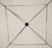 210D Oxford 10' x 10' Pop Up Canopy Tent with Netting, Instant Screen Room House, Tents for Parties, Height Adjustable, with Carry Bag, for Outdoor, G