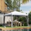 10' x 10' Pop Up Canopy Tent with Netting, Instant Gazebo, Ez up Screen House Room with Carry Bag, Height Adjustable, for Outdoor, Garden, Patio, Crea