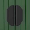 Garden Shed Green 75.6"x140.6"x87.8" Galvanized Steel