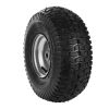 VEVOR Lawn Mower Tires, 15x6-6" Lawn Tractor Tires, 2-Pack Tire and Wheel Assemblies, Turf Pneumatic Tires with 3" Centered Hub and 3/4" Bushing Size,