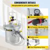 VEVOR Paint Tank 10L Pressure Pot Paint Sprayer 2.5 Gallon Pressure Spray Gun Regulator (10L 1.5mm)