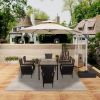 10 ft. Octagon Aluminum 360-Degree Outdoor Patio Cantilever Umbrella with umbrella cover for Yard