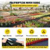 VEVOR 6.5FTx300FT Premium Weed Barrier Fabric Heavy Duty 3.2OZ, Woven Weed Control Fabric, High Permeability Good for Flower Bed, Geotextile Fabric fo