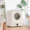 850W drum dryer 1.95 cubic feet front drying 5 drying modes 10 lb mini laundry and drying belt with overheat protection, dust removal, deodorant and v