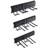VEVOR Garage Tool Organizer, 800 lbs Max Load Capacity, Wall Mount Yard Garden Storage Rack Organization Heavy Duty with 6 Adjustable Hooks and 3 Rail