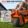 VEVOR Lawn Mower Tires, 15x6-6" Lawn Tractor Tires, 2-Pack Tire and Wheel Assemblies, Turf Pneumatic Tires with 3" Centered Hub and 3/4" Bushing Size,