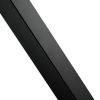 VEVOR Cable Railing Post, 36" x 2" x 2" Steel Level Deck Railing Post Without Holes, SUS304 Stainless Steel Cable Rail Post, Stair Handrail Post with