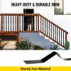 VEVOR Deck Balusters, 26 Pack Metal Deck Spindles, 32.25"x1" Staircase Baluster with Screws, Iron Deck Railing for Wood and Composite Deck, Stylish Ba