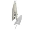 Parasol 78.7"x118.1" Sand White Rectangular