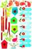 Little Garden - Wall Decals Stickers Appliques Home Dcor