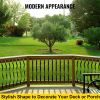 VEVOR Deck Balusters, 61 Pack Metal Deck Spindles, 32.25"x1" Staircase Baluster with Screws, Aluminum Alloy Deck Railing for Wood and Composite Deck,S