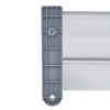Door Canopy Gray 78.7"x39.4" PC