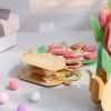 1pc 3D Tulip Flower Greeting Card; Birthday Blessing Creative Handmade Paper Carving Ornament Greeting Card For Mom; Message Blessing Card; Best Mothe