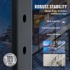 VEVOR Cable Railing Post, 42" x 1" x 2" Steel 30¬∞ Angled Hole Stair Railing Post, 12 Pre-Drilled Holes, SUS304 Stainless Steel Cable Rail Post with H