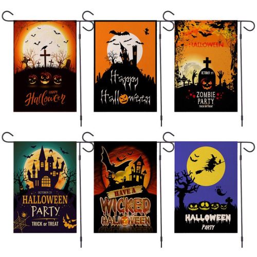 Halloween Decorations Garden Flag 12x18 Vertical Double Sided I Smell Children Sisters Fall Outside Hocus Pocus Decor Burlap Yard Flag