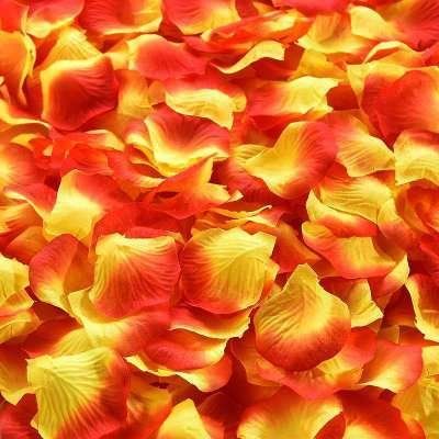 Artificial Rose Petal Artificial Flower Silk Petals Valentine Day Wedding Flower Decoration Flowers