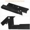 2 Pcs Microwave Brackets Adjustable Wall Mount Shelf Heavy Duty Carbon Steel Wall Microwave Cradle